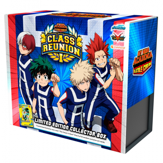 My Hero Academia CCG: Class Reunion Deluxe Collector Box i gruppen SÄLLSKAPSSPEL / Kortspel hos Spelexperten (UVS-0304110101)