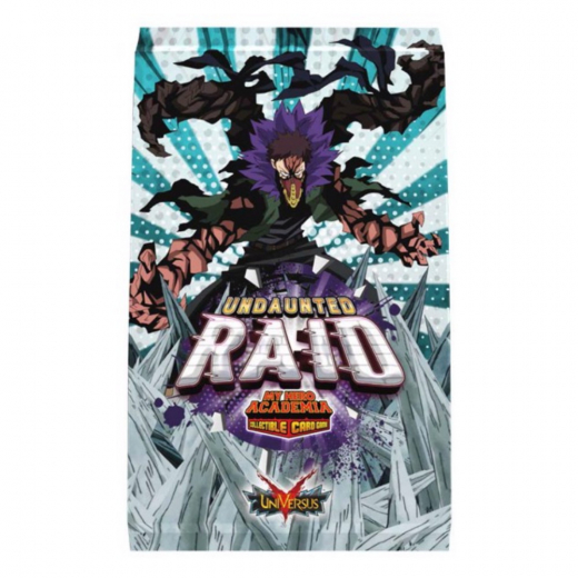My Hero Academia CCG: Undaunted Raid Booster Pack i gruppen SÄLLSKAPSSPEL hos Spelexperten (UVSMHA-005BB-BOS)