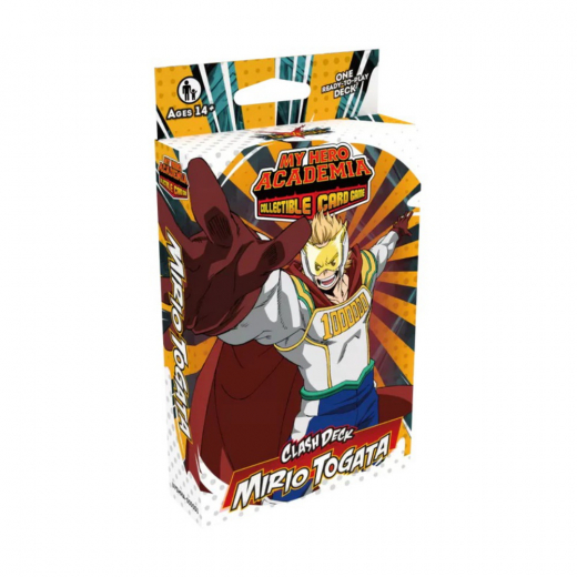 My Hero Academia CCG: Undaunted Raid - Mirio Togata Clash Deck i gruppen SÄLLSKAPSSPEL hos Spelexperten (UVSMHA-005CDDS1-MIR)
