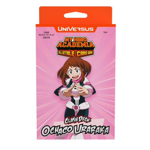 My Hero Academia CCG: Jet Burn - Ochaco Uraraka Clash Deck i gruppen SÄLLSKAPSSPEL / Kortspel hos Spelexperten (UVSMHA06-CD-OCH)