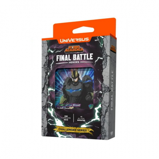 My Hero Academia CCG: Final Battle Heroes Deck - Challenger Series i gruppen SÄLLSKAPSSPEL / Kortspel hos Spelexperten (UVSMHA09-AD-HER)