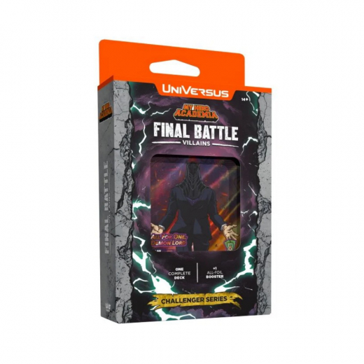 My Hero Academia CCG: Final Battle Villains Deck - Challenger Series i gruppen SÄLLSKAPSSPEL / Kortspel hos Spelexperten (UVSMHA09-AD-VIL)