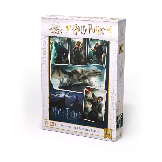 Pussel - Harry Potter Deathly Hallows 500 Bitar i gruppen PUSSEL / < 750 bitar hos Spelexperten (VEN0295)