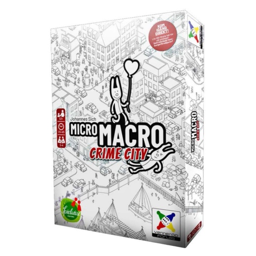 MicroMacro: Crime City (Swe) i gruppen SÄLLSKAPSSPEL / Familjespel hos Spelexperten (VEN0330)