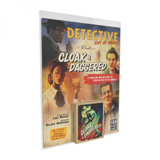 Detective: City of Angels - Cloak & Daggered (Exp.) i gruppen SÄLLSKAPSSPEL / Expansioner hos Spelexperten (VRG007SC001)