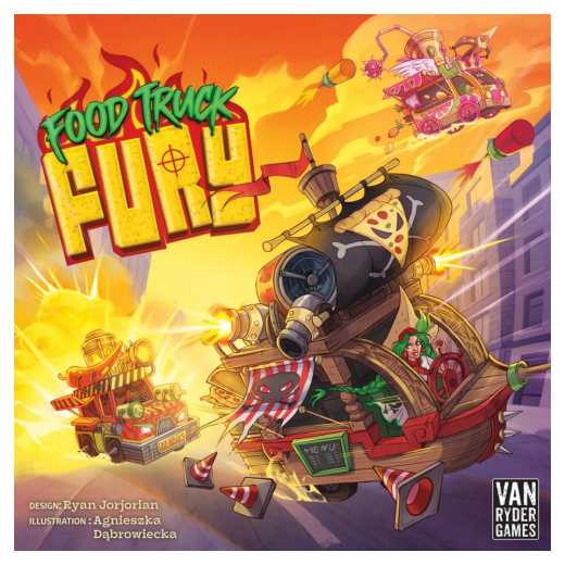 Food Truck Fury i gruppen SÄLLSKAPSSPEL / Strategispel hos Spelexperten (VRG017)