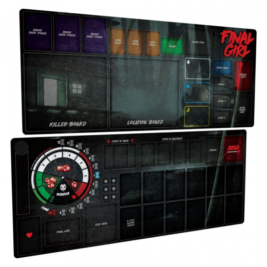 Final Girl: Series 2 Game Mat Set (Exp.) i gruppen SÄLLSKAPSSPEL / Spelserier / Final Girl hos Spelexperten (VRGFGGM02)