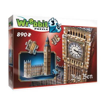 Wrebbit 3D Pussel - Big ben i gruppen PUSSEL / 3D pussel hos Spelexperten (W-2002)