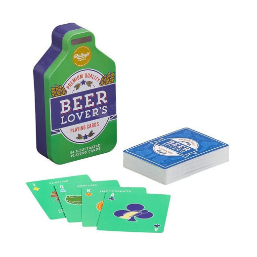 Ridley's Spelkort - Beer Lovers i gruppen SÄLLSKAPSSPEL / Poker & casino / Design hos Spelexperten (WAWGH495)