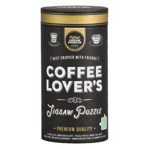 Ridley's Pussel - Coffee Lover 500 Bitar i gruppen PUSSEL / < 625 bitar hos Spelexperten (WAWJIG042)