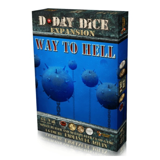 D-Day Dice: Way to Hell (Exp.) i gruppen SÄLLSKAPSSPEL / Expansioner hos Spelexperten (WFGDD002)