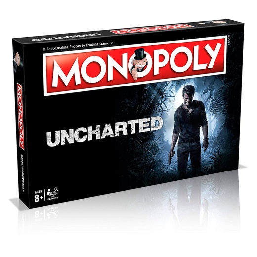 Monopoly - Uncharted i gruppen SÄLLSKAPSSPEL / Familjespel hos Spelexperten (WIN0189)