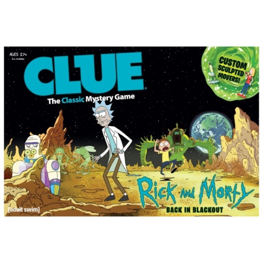 Rick and Morty Cluedo: Back in blackout i gruppen SÄLLSKAPSSPEL / Strategispel hos Spelexperten (WIN0321)