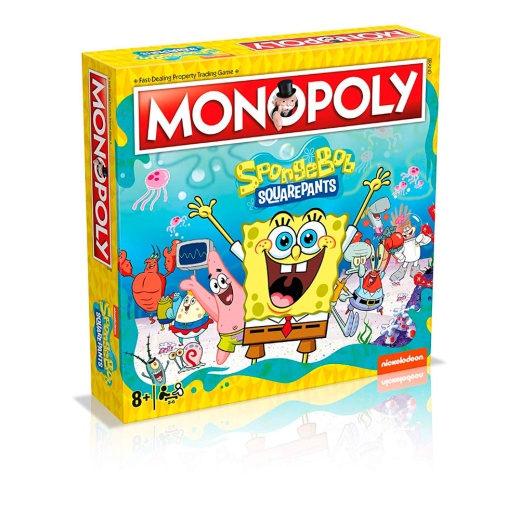Monopoly - Spongebob Squarepants i gruppen SÄLLSKAPSSPEL / Familjespel hos Spelexperten (WIN0401)