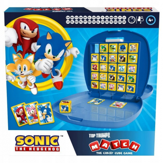 Top Trumps Match - Sonic the Hedgehog (Swe) i gruppen SÄLLSKAPSSPEL / Barnspel hos Spelexperten (WIN0667)