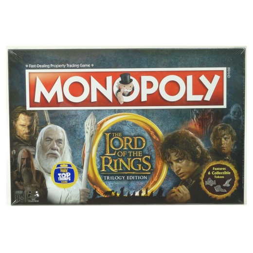 Monopoly: The Lord of the Rings Trilogy Edition i gruppen  hos Spelexperten (WIN1618)