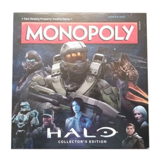 Monopoly: Halo Collector's Edition i gruppen SÄLLSKAPSSPEL / Familjespel hos Spelexperten (WIN2057)