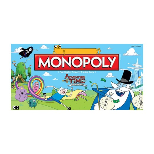 Monopoly: Adventure Time Collector's Edition i gruppen SÄLLSKAPSSPEL / Strategispel hos Spelexperten (WIN21487)