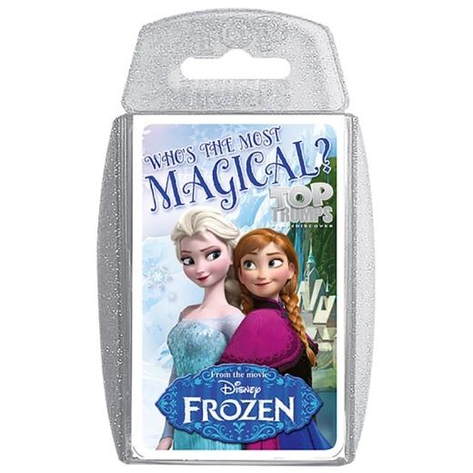 Top Trumps - Frozen i gruppen SÄLLSKAPSSPEL / Kortspel hos Spelexperten (WIN2294)