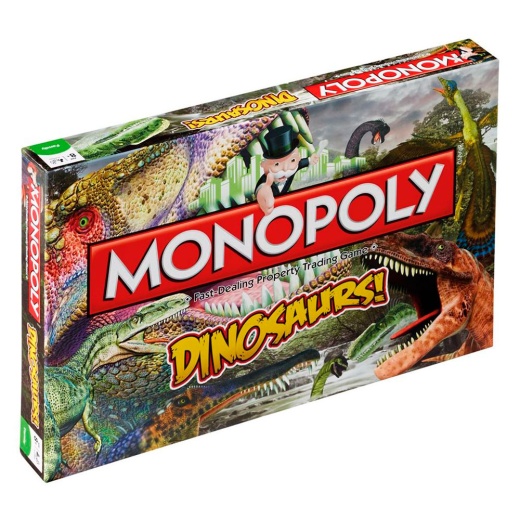 Monopoly - Dinosaurs! i gruppen  hos Spelexperten (WIN2436)