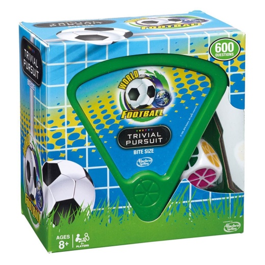 Trivial Pursuit Bitesize: World Football Stars (Eng.) i gruppen SÄLLSKAPSSPEL / Resespel hos Spelexperten (WIN2589)