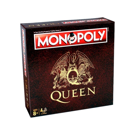 Monopoly - Queen i gruppen SÄLLSKAPSSPEL / Familjespel hos Spelexperten (WIN2654)