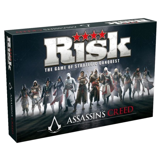 Risk: Assassin's Creed i gruppen SÄLLSKAPSSPEL / Strategispel hos Spelexperten (WIN2704)