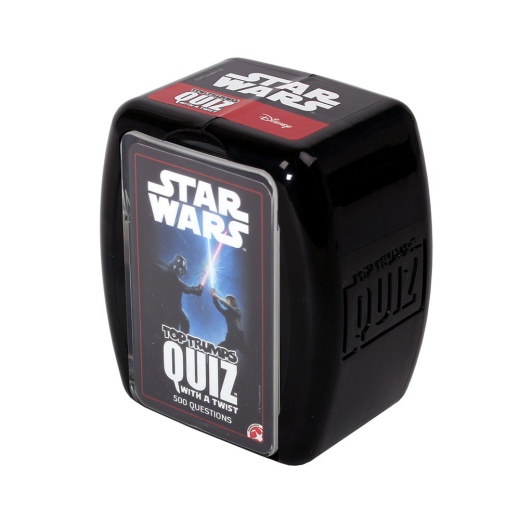 Top Trumps Quiz - Star Wars i gruppen SÄLLSKAPSSPEL / Familjespel hos Spelexperten (WIN2745)