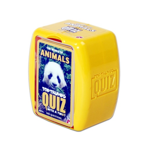 Top Trumps Quiz - Animals i gruppen SÄLLSKAPSSPEL / Familjespel hos Spelexperten (WIN2746)