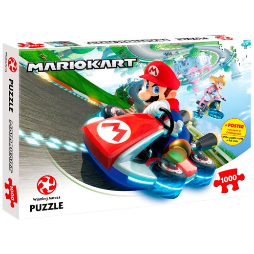 Pussel - Mario Kart: Funracer 1000 Bitar i gruppen PUSSEL / 1000 bitar hos Spelexperten (WIN2948)