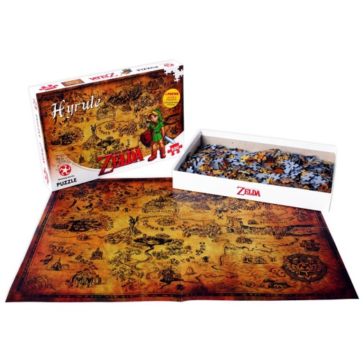 The Legend Of Zelda Pussel - Hyrule Field 500 Bitar i gruppen  hos Spelexperten (WIN2949)