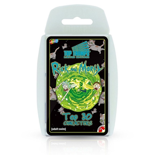 Top Trumps - Rick & Morty i gruppen SÄLLSKAPSSPEL / Kortspel hos Spelexperten (WIN3194)