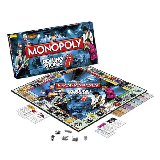 Monopoly: The Rolling Stones Collector's Edition i gruppen SÄLLSKAPSSPEL / Familjespel hos Spelexperten (WIN3282)