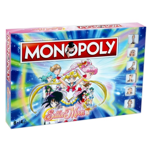 Monopoly - Sailor Moon i gruppen SÄLLSKAPSSPEL / Familjespel hos Spelexperten (WIN3617)