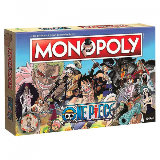 Monopoly - One Piece i gruppen SÄLLSKAPSSPEL / Familjespel hos Spelexperten (WIN3694)