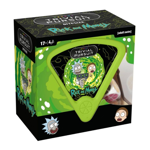 Trivial Pursuit Bitesize: Rick And Morty i gruppen SÄLLSKAPSSPEL / Familjespel hos Spelexperten (WIN3834)