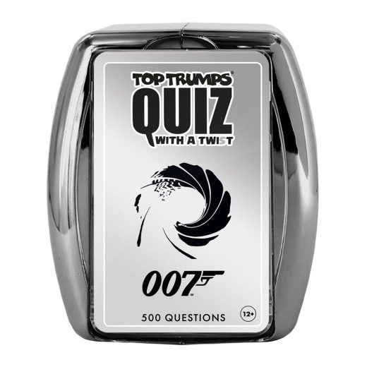 Top Trumps Quiz - James Bond 007 i gruppen SÄLLSKAPSSPEL / Kortspel hos Spelexperten (WIN3963)