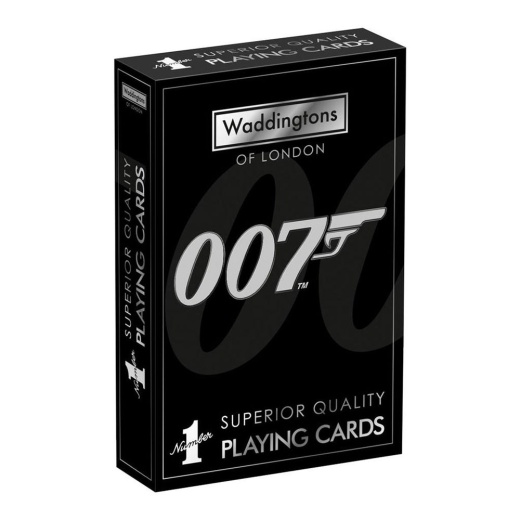 James Bond 007 Spelkort i gruppen SÄLLSKAPSSPEL / Poker & Casino / Design hos Spelexperten (WIN3964)