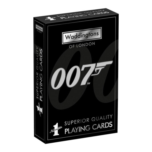 James Bond 007 Spelkort i gruppen SÄLLSKAPSSPEL / Poker & casino / Design hos Spelexperten (WIN3964)