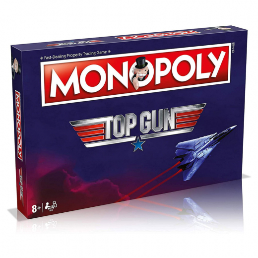Monopoly - Top Gun i gruppen SÄLLSKAPSSPEL / Familjespel hos Spelexperten (WIN4027)