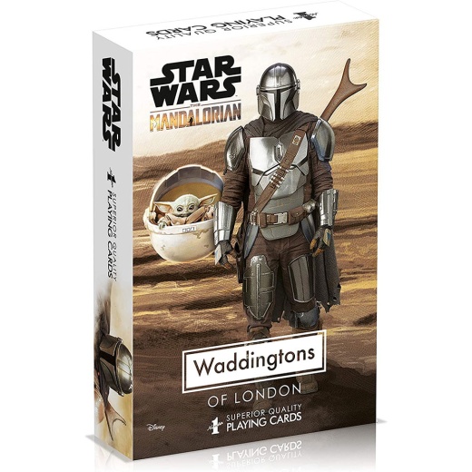 Star Wars The Mandalorian Spelkort i gruppen SÄLLSKAPSSPEL / Poker & Casino / Design hos Spelexperten (WIN4342)