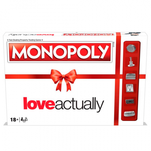 Monopoly - Love Actually i gruppen SÄLLSKAPSSPEL / Festspel hos Spelexperten (WIN4563)