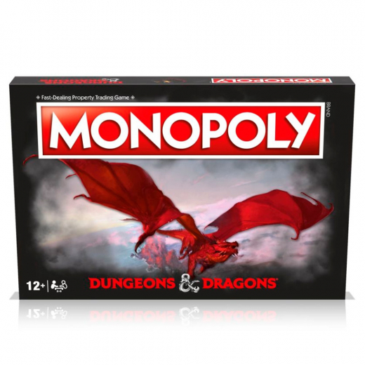 Monopoly - Dungeons & Dragons i gruppen  hos Spelexperten (WIN4637)