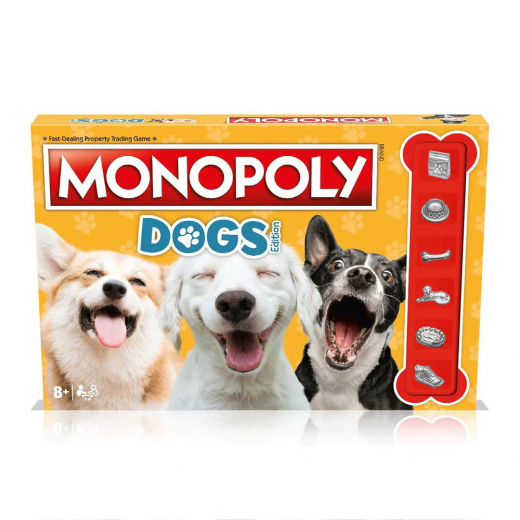 Monopoly - Dogs i gruppen SÄLLSKAPSSPEL / Familjespel hos Spelexperten (WIN5026)