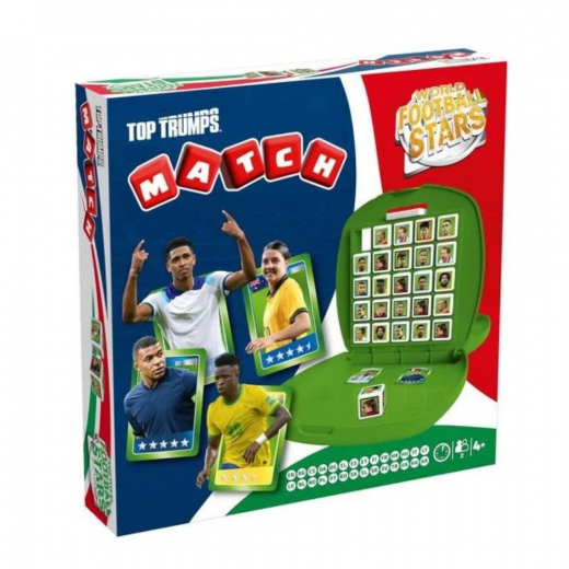 Top Trumps Match - World Football Stars (Swe) i gruppen SÄLLSKAPSSPEL / Familjespel hos Spelexperten (WIN6046)