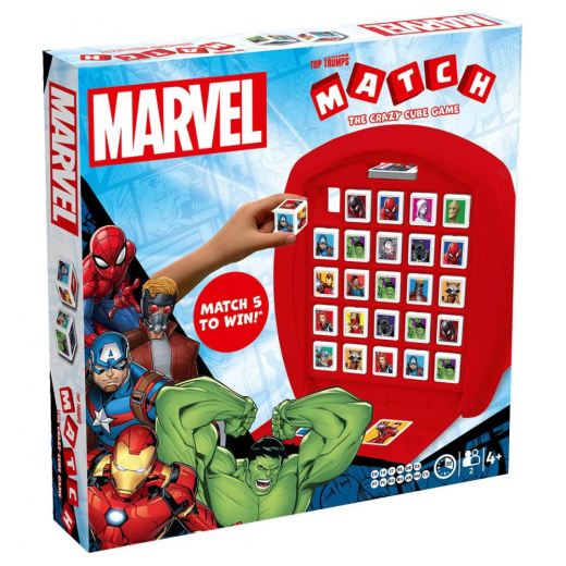 Top Trumps Match - Marvel i gruppen SÄLLSKAPSSPEL / Familjespel hos Spelexperten (WM01185)