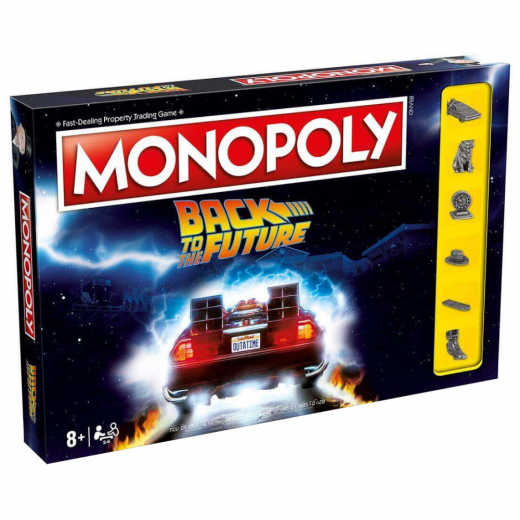 Monopoly - Back to the Future i gruppen SÄLLSKAPSSPEL hos Spelexperten (WM01330)