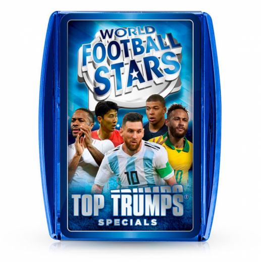Top Trumps - World Football Stars i gruppen SÄLLSKAPSSPEL / Kortspel hos Spelexperten (WM01943)