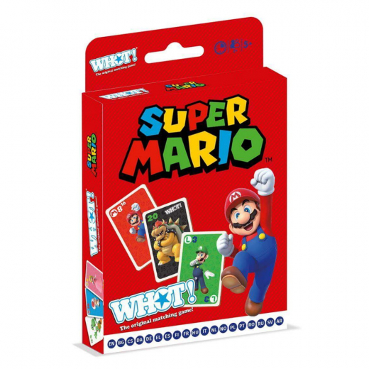 WHOT! Super Mario i gruppen SÄLLSKAPSSPEL / Kortspel hos Spelexperten (WM02857)
