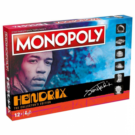 Monopoly - Hendrix: The Collector's Edition i gruppen SÄLLSKAPSSPEL / Familjespel hos Spelexperten (WM03131)